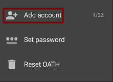 Add account